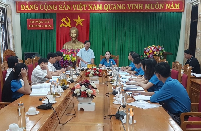 Hương Sơn: Duyệt Đại hội Công đoàn huyện lần thứ IX, nhiệm kỳ 2023 - 2028